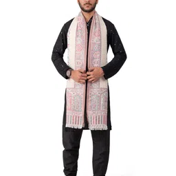 Naureen Men Embroidered Stole-picture-45