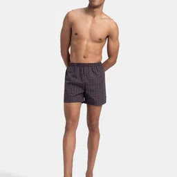jockey Pack of 2 8222 Checkered Men Boxer image 5