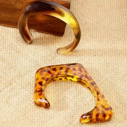 Niska Women Set Of 2 Resin Ethnic Bangles image 2