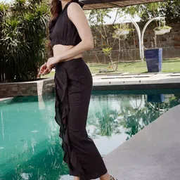 Sera Sleeveless Top and Trousers Co-Ord Set image 4