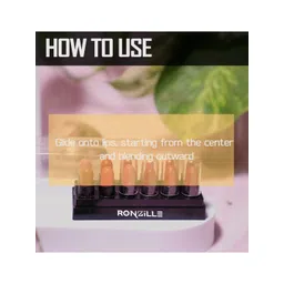 Ronzille Set Of 12 Mini Long Lasting Bullet Lipstick- Shade- A image 5