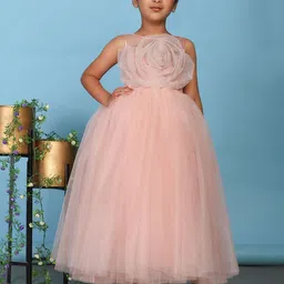 Toy Balloon kids Embellished Fit & Flare Maxi Dress-image-75