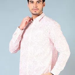 V-Mart Men Floral Opaque Printed Casual Shirt image 4