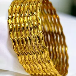 MAA sitala store Set of 8 Gold-Plated Alloy-picture-10