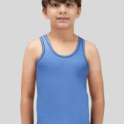 AMUL COMFY Boys Pack of 6Pure Cotton Innerwear Vests image 2