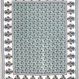 jeevat 220 TC Cotton King Jaipuri Prints Flat Bedsheet image 4