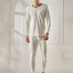 INFERNO Men Striped Thermal Vest & Trouser Set-image-28