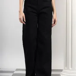 RIVI Women Jean Relaxed Fit High-Rise Stretchable Jeans-image-9