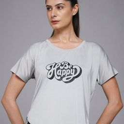 MKH Typography Printed Round Neck Dri-FIT Relaxed Fit T-shirt-picture-48