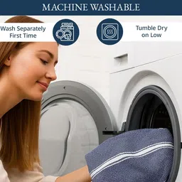 LANE LINEN Unisex 6 Pcs Striped Pure-Cotton Kitchen Towels image 4