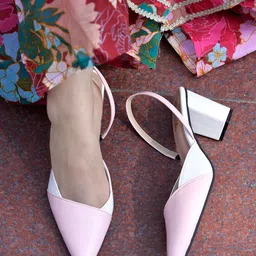 Stylestry Striped Block Pumps-picture-26