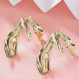 DressBerry Contemporary Studs Earrings-image-15