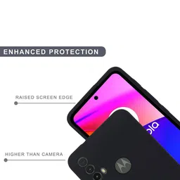 SPRIG Motorola E40 Liquid Silicone Back Cover image 4