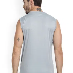 FTX Men Pack Of 4 Colourblocked Gym Vests image 3