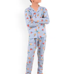 US Fly Boys Graphic Printed Shirt Pyjamas Night suit-picture-38