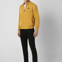 Van Heusen Sport Men Solid Bomber Pure Cotton Jacket image 5