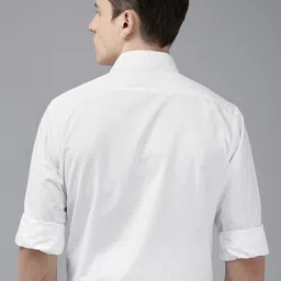 Van Heusen Men Pure Cotton Custom Opaque Formal Shirt image 5