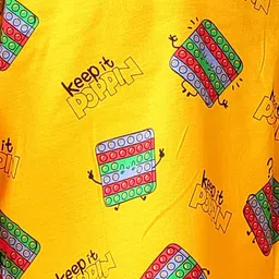 YK Girls Printed Night suit image 5