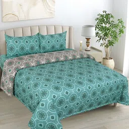 REALDREAM Green Microfiber Double Bed Comforter image 5