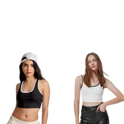 PINOVO White Cotton Tops-picture-33