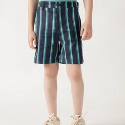 One Friday Boys Striped Technology Shorts-picture-21