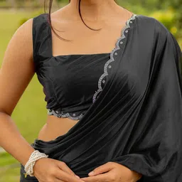 Subham Embellished Beads and Stones Saree image 2