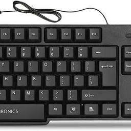 ZEBRONICS K20 Keyboard, Comfort Mouse, MousePad, ,C-OTG (Set of 4) Combo Set image 2