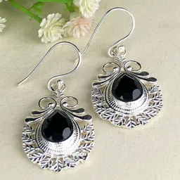 Zhupuk Teardrop Shaped Drop Earrings image 1