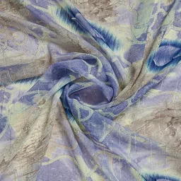 SHOPLANCE Zari Poly Georgette Handloom Saree image 3