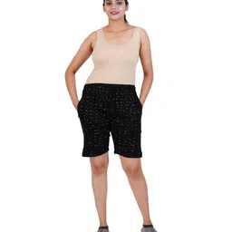 GUIDE Women Pack Of 2 Printed Regular Fit Shorts image 2