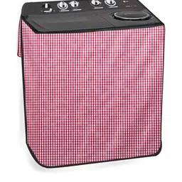 The Furnishing Tree Pink PVC Washing Machine Covers-picture-21