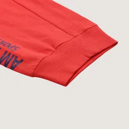 AMSWAN Men Printed Cotton Mid-Rise Joggers image 4