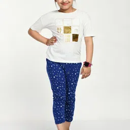 BAESD Girl Printed Cotton Capris-picture-12