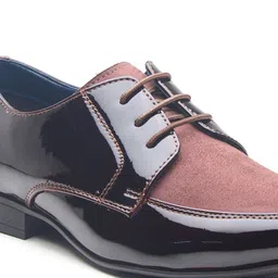 MICHAEL ANGELO Men Textured Formal Derby image 5