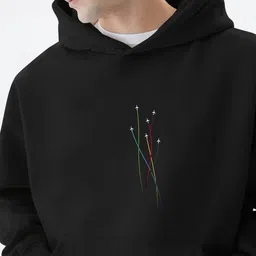 Moda Rapido Men Printed Hooded Sweatshirt image 3