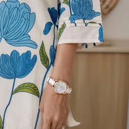 ME & MY Printed V-Neck Top & Trousers Co-Ords image 4