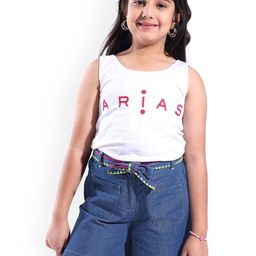 ARIAS By LARA DUTTA Girls Regular Fit Denim Shorts-picture-18