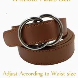 icongadget Women Casual Brown Artificial Leather Belt image 3