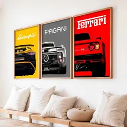 WALLLANE Multicoloured Wood Other Wall Paintings image 4