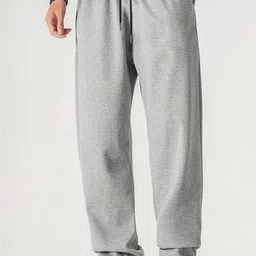 GROOFINGS Men Solid Relaxed Fit Mid-Rise Easy Wash Trousers-picture-16