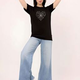 Moda Rapido Women Drop-Shoulder Sleeves T-shirt-picture-20