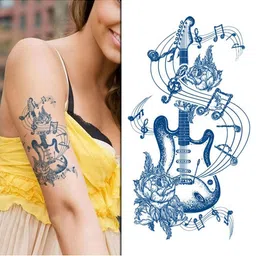 LICK Set Of 2 Matte Finish Realistic Semi Temporary Body Tattoo image 3