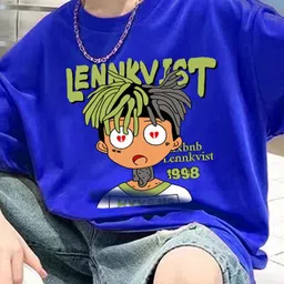 Xsole Boys Graphic Printed Oversized Cotton T-shirt image 4