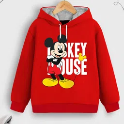Disney By Miss and Chief Boys Printed Hooded Sweatshirt-picture-16