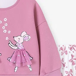 StyleCast x Revolte Girls Printed T-shirt With Pyjamas image 3