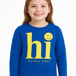 NEWMFASHION Kids Typography Printed T-shirt-picture-41