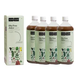 Kapiva Dia Free Juice 1L | For Holistic Diabetes Care | Amla, Karela, Jamun, Guduchi & 7 More | Pack of 4-picture-18