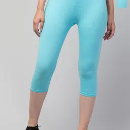 UllasPemium Women Pack of 2 Skinny Fit Capris-image-73