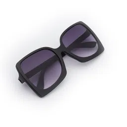 PELLE LUXUR Unisex Purple Lens & Black Butterfly UV Protected Sunglasses image 5