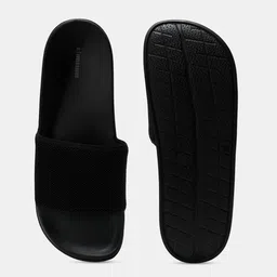 Urban Ranger by pantaloons Men Self Design Sliders Flip Flops image 2